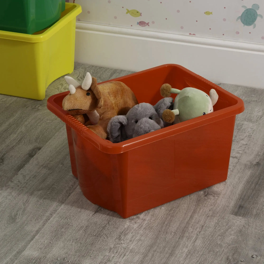 Pack of 4 - 30 Litre Wham Stack & Store Plastic Boxes Wham Storage