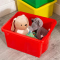 Pack of 4 - 35 Litre Wham Stack & Store Plastic Boxes Wham Storage