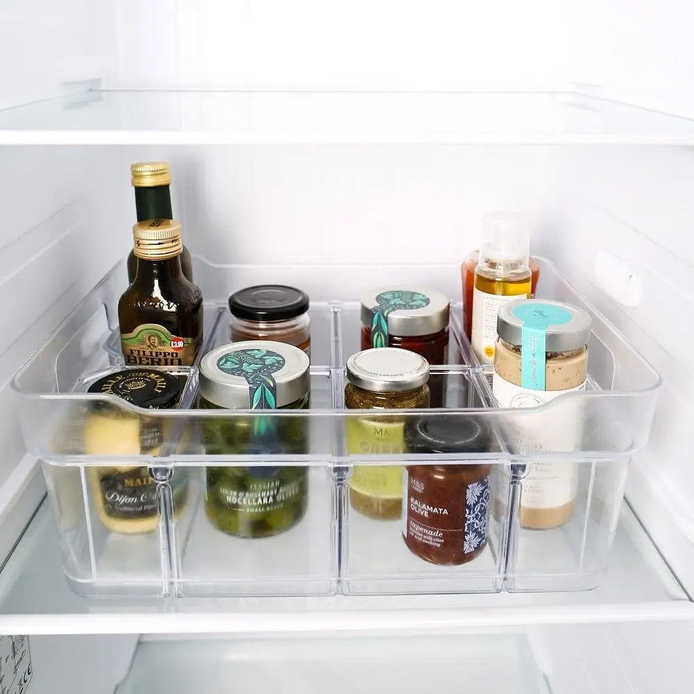 Medium Organise Me Plastic Compartment Box Strata