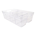 Large Organise Me Plastic Compartment Box Strata