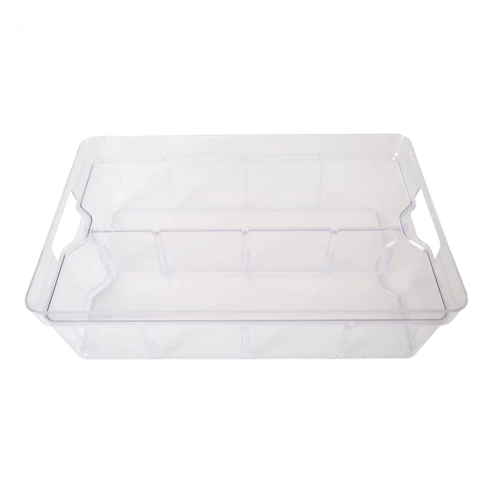 Large Organise Me Plastic Compartment Box Strata