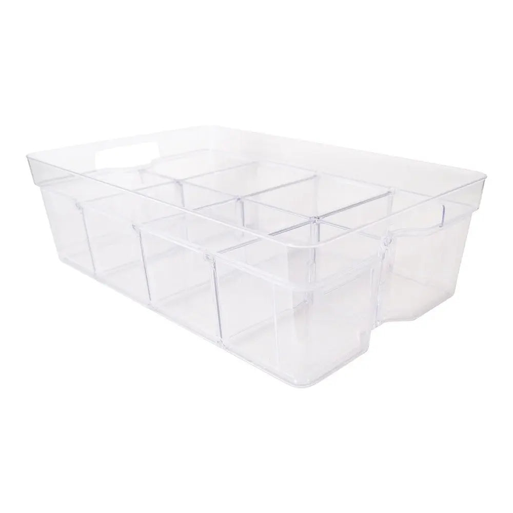 Large Organise Me Plastic Compartment Box Strata
