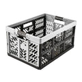 Ben 45 Litre Plastic Folding Box with Soft Grip Handles Keeeper