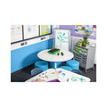 Callero Plus Double Column Silver Trolley with 16 Shallow Trays Gratnells