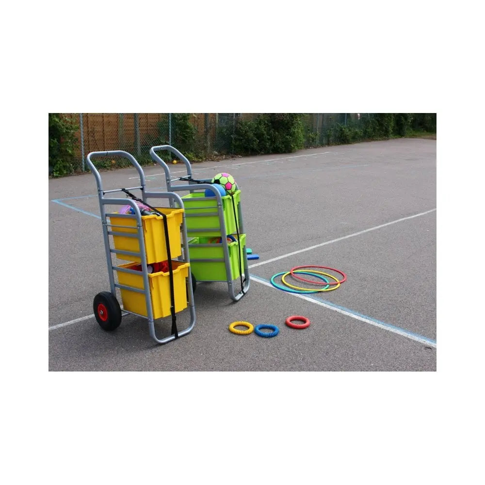 All Terrain Trolley with 2 Jumbo Boxes Gratnells