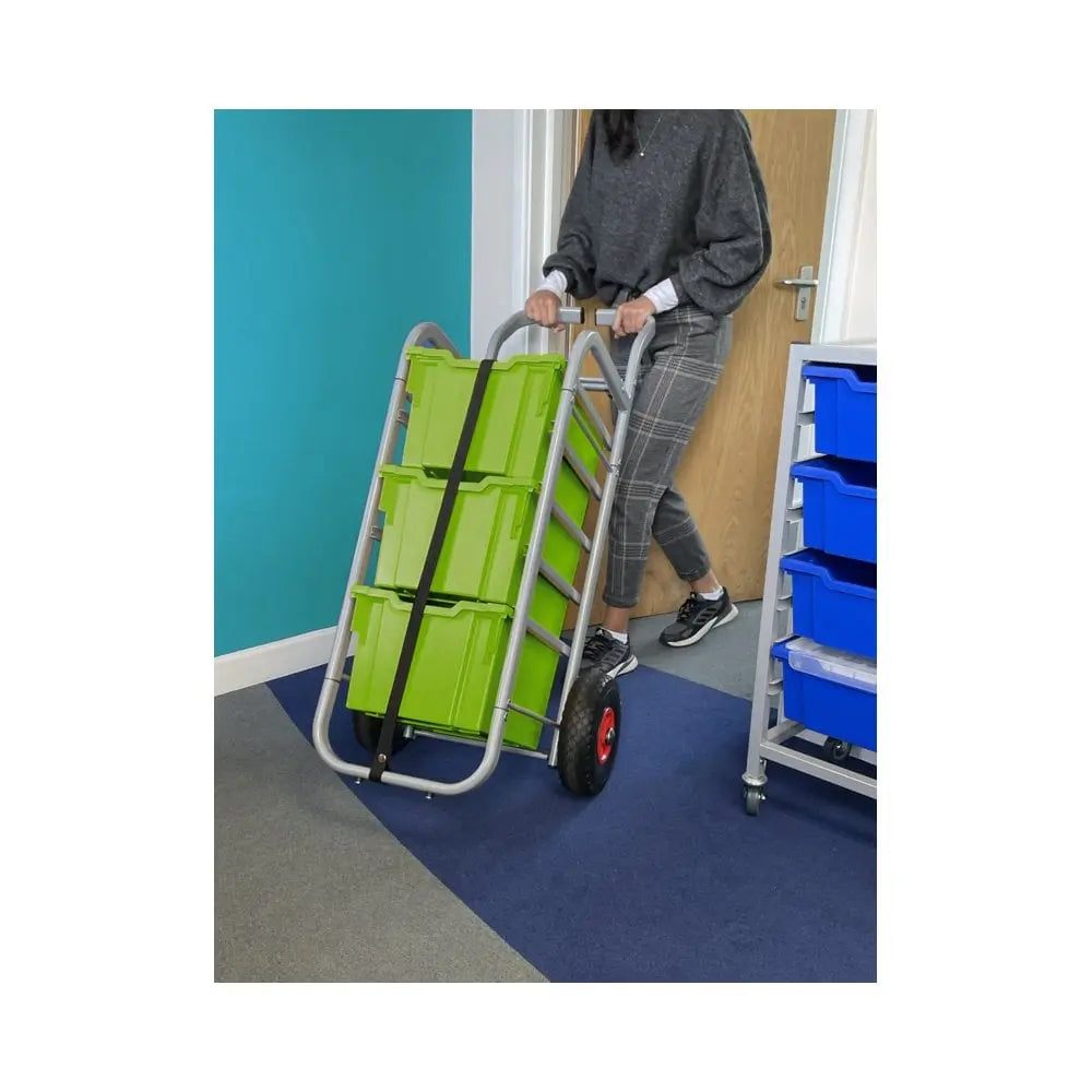 All Terrain Trolley with 3 Extra Deep Boxes Gratnells