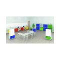 All Terrain Trolley with 3 Deep Boxes Gratnells