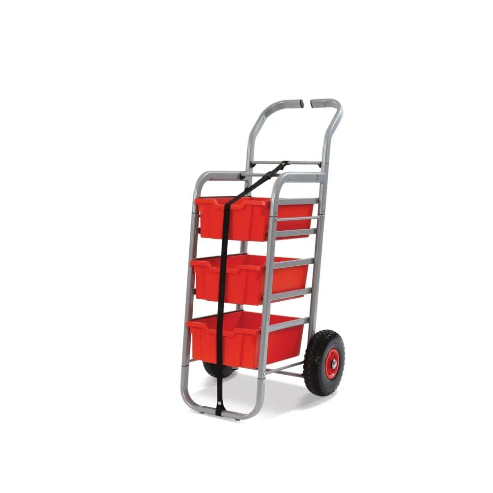 All Terrain Trolley with 3 Deep Boxes Gratnells