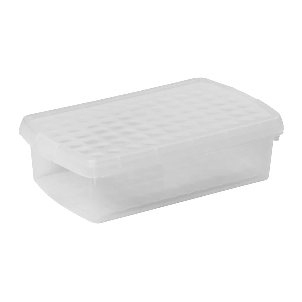 7 Litre Wham Clip Plastic Storage Box with Lid 6.01 Wham Storage
