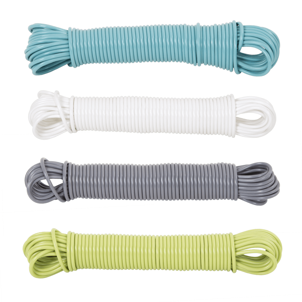 15 Metre Steel Core PVC Coated Clothes Washing Line