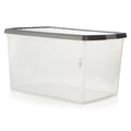 SINGLE - 62 Litre Wham Clip Plastic Storage Box with Lid 13.02 Wham Storage