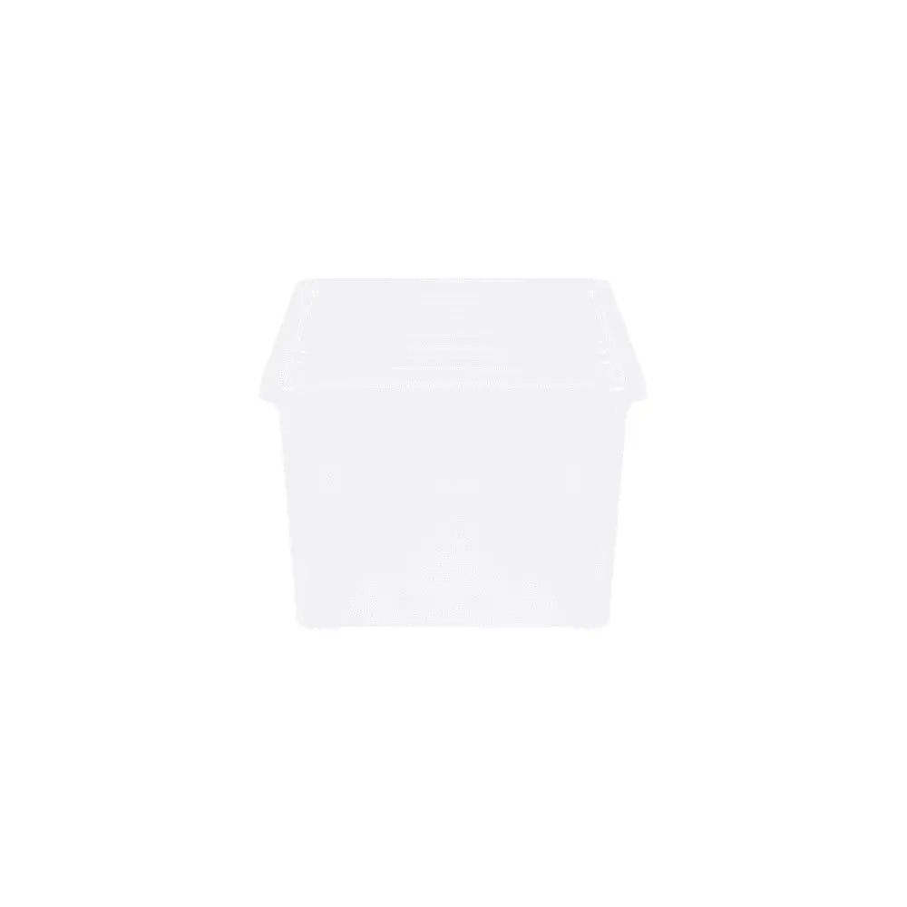 Pallet Deal x 102 - 90 Litre Crystal Plastic Storage Boxes with Lids Wham Storage