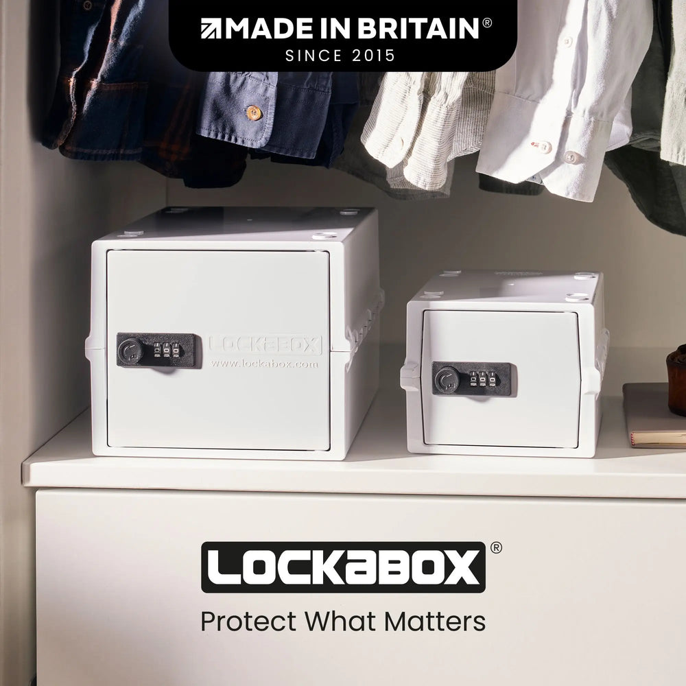 Lockabox Mini™ Opal White Lockabox®