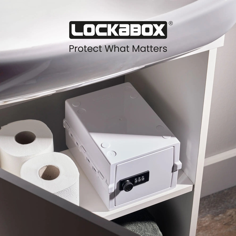 Lockabox Mini™ Opal White Lockabox®