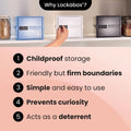 Lockabox Mini™ Opal White Lockabox®