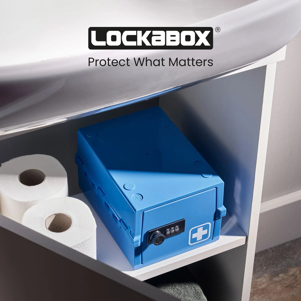 Lockabox Mini™ Medi Blue Lockabox®