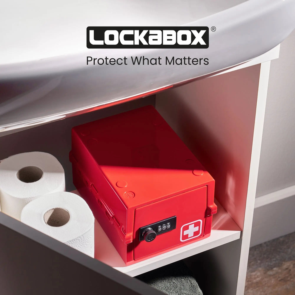 Lockabox Mini™ Medi Red Lockabox®