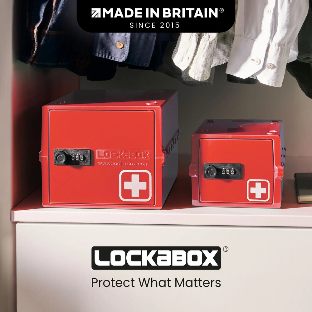 Lockabox Mini™ Medi Red Lockabox®