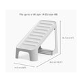 Shoe-In Compact 2-Piece Ecru Shoe Caddy Joseph Joseph