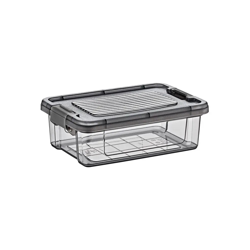 0.8 Litre Stormax Elite Plastic Storage Box with a Clip on Lid Hobby Life