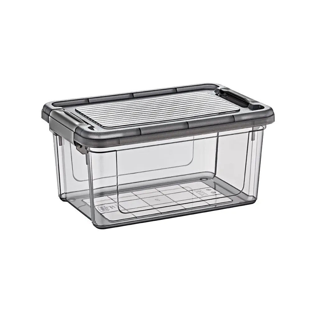 5 Litre Stormax Elite Plastic Storage Box with Clip on Lid Box Hobby Life