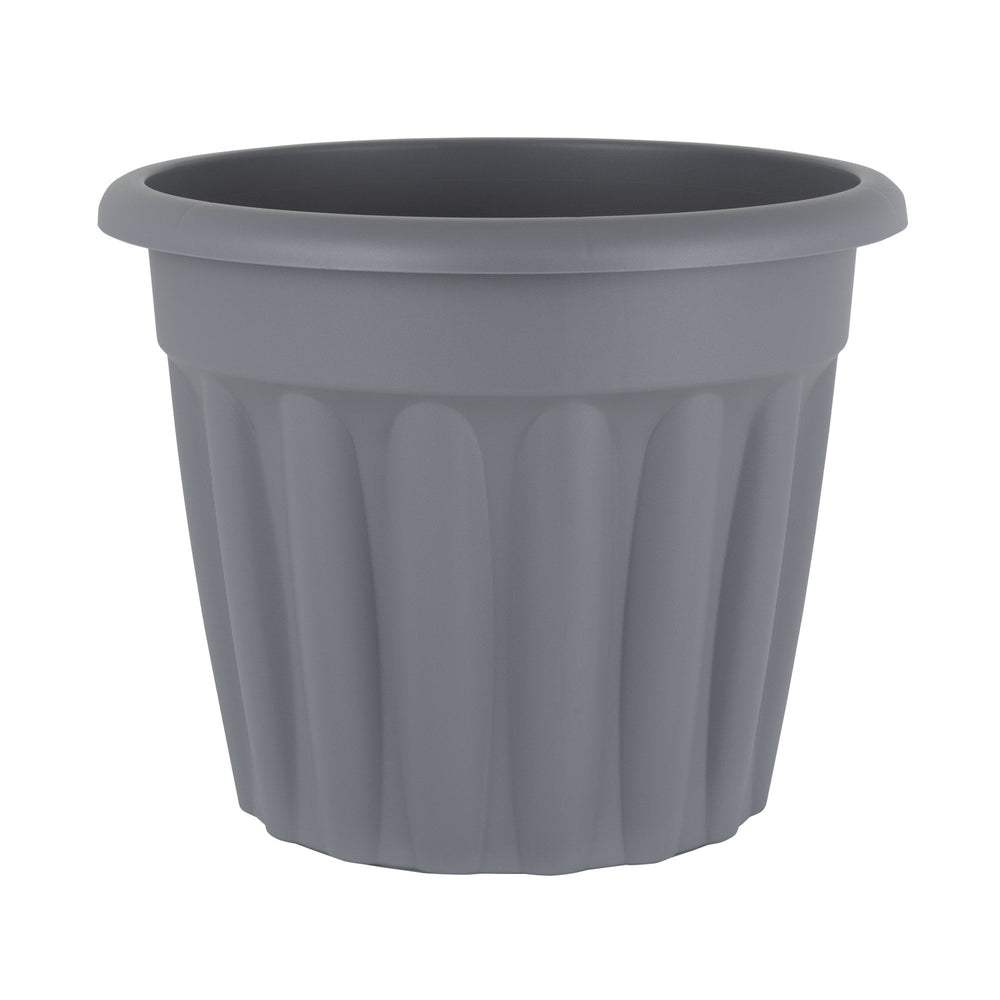 Pack of 2- 50cm Vista Large Round Plastic Plant Pot