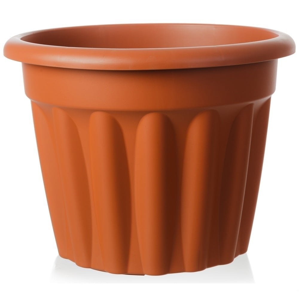 Pack of 2 - 60cm Vista Extra Large Round Plastic Plant Pot
