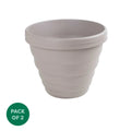 Pack of 2 - Beehive 66cm Round Plant Pot Wham Storage