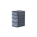 Wham Organise A5 2 Deep & 2 Shallow Drawer System Wham Storage