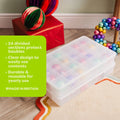 Wham 2x Large Organiser Boxes with 24 Divisions Wham Storage