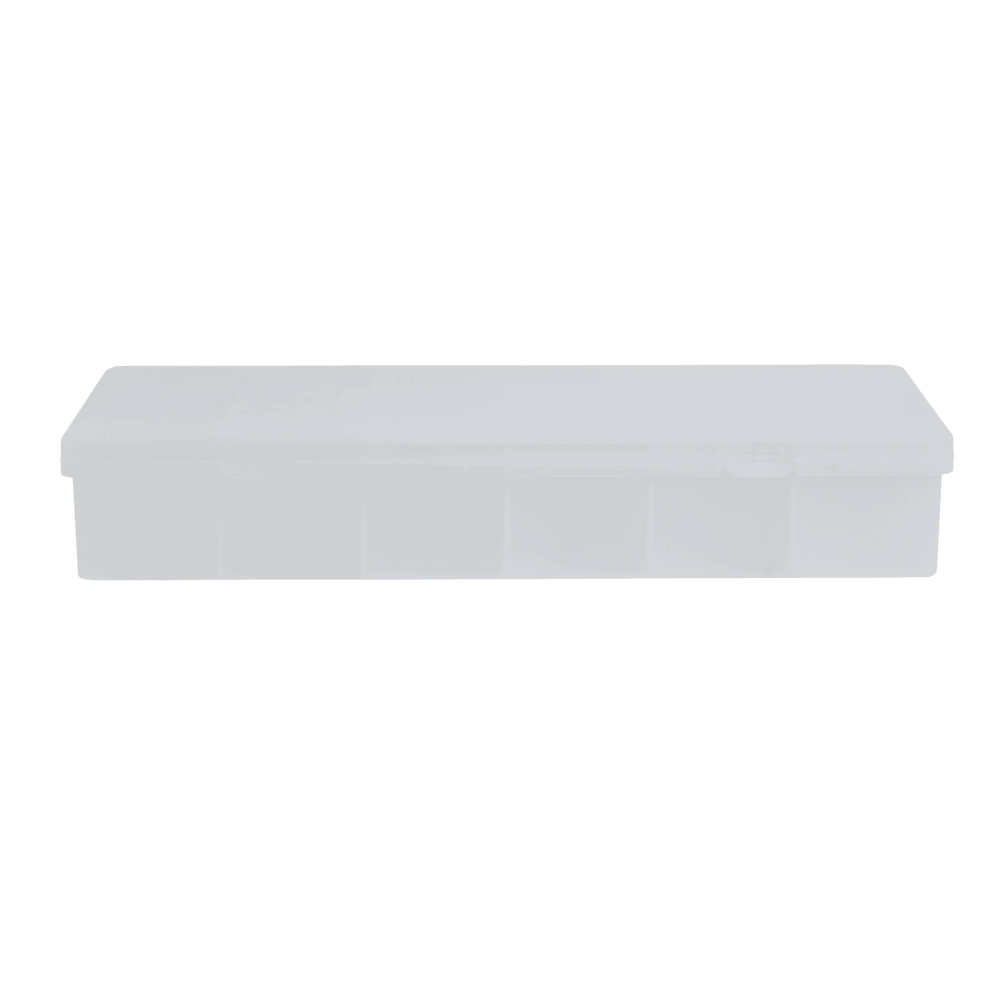 Large Organiser Box 7.01 with 24 Dividers Clear/Clear   13803 Wham Storage