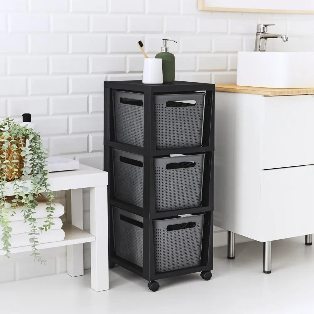 3 Drawer Mobile Storage Tower Strata