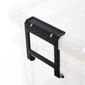 Two Tier Stackmaster Plastic Storage Box with Lid Strata