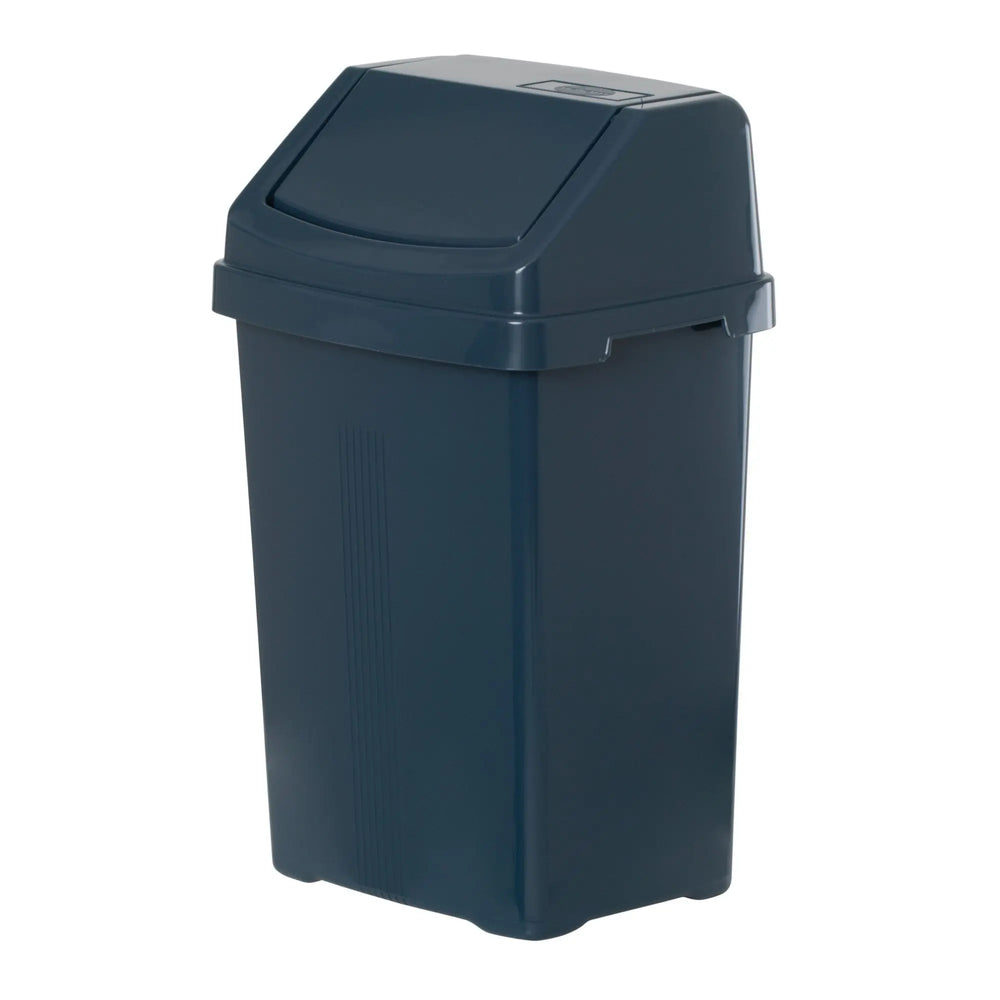 15 Litre Plastic Swing Bin Wham Storage