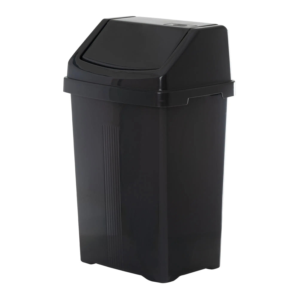 15 Litre Plastic Swing Bin Wham Storage