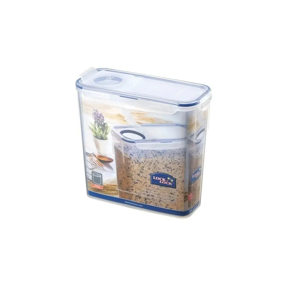 3.4 Litre Rectangular Food Storer with Airtight Flip Top Lid Lock & Lock