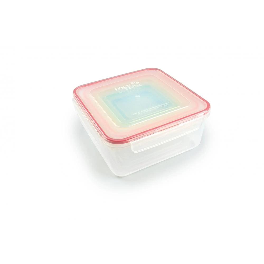 Lock & Lock Nestable 5 Piece Square Plastic Container Set Lock & Lock