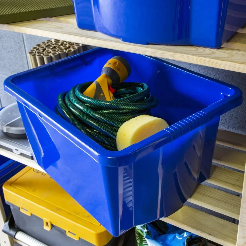 Pallet Deal- 100 Boxes - 35 Litre Stack and Store Plastic Storage Boxes Wham Storage