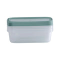 Set of 4 Everyday 1 Litre Plastic Food Boxes with Lids Wham Storage