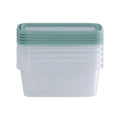 Set of 5 Everyday 0.5 Litre Plastic Food Boxes with Lids Wham Storage