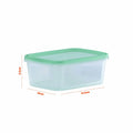 Set of 5 Everyday 0.5 Litre Plastic Food Boxes with Lids Wham Storage