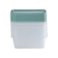 Set of 6 Everyday 0.25 Litre Plastic Food Boxes with Lids Wham Storage