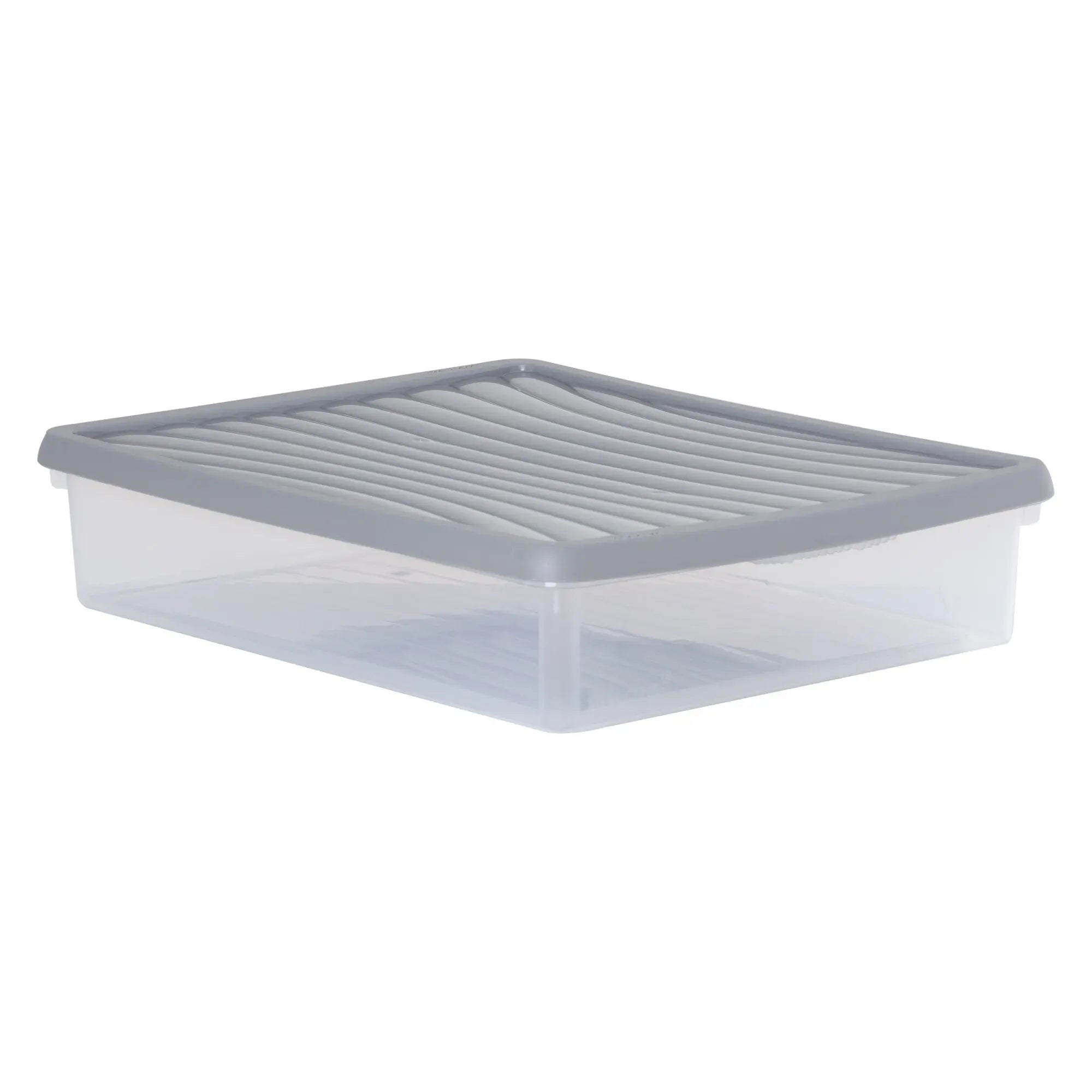Buy 14.75lt Wham Shallow A3 Plastic Storage Box with Lid – Plastic Box Shop