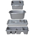 Casa Plastic 4 Piece Kitchen Set Wham Storage