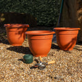 Pack of 2 - Bell Pot 36cm Round Plastic Planter Wham Storage