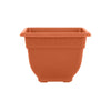 Pack of 2 - Bell Pot 38cm Square Plastic Planters Wham Storage