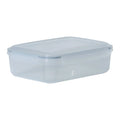 Set of 5 - Hobby Life Rectangular Shallow Clip Airtight Food Containers
