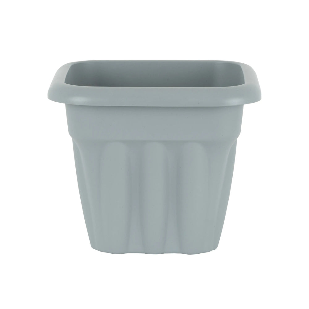 25cm Vista Mini Square Plastic Garden Planter Wham Storage