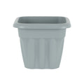 25cm Vista Mini Square Plastic Garden Planter Wham Storage