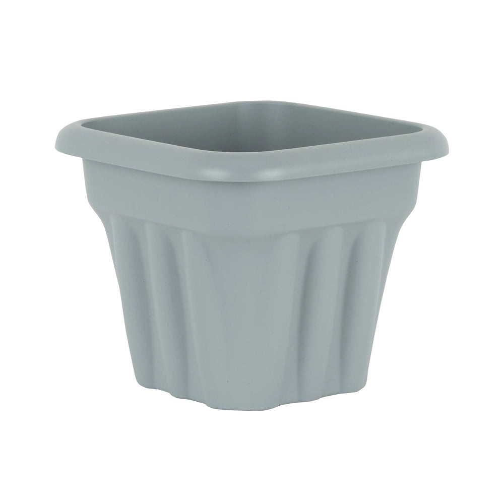 25cm Vista Mini Square Plastic Garden Planter Wham Storage